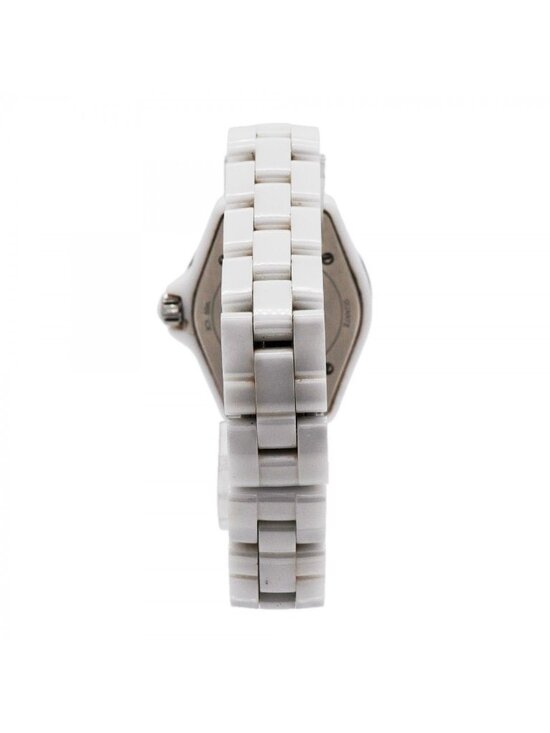 Chanel Pink Saffiano Bezel White Dial Watch main image 7